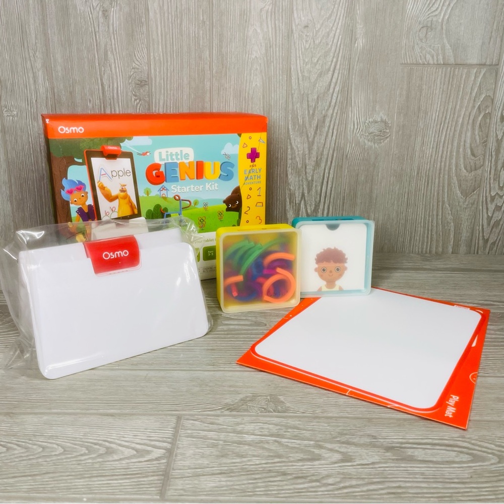 OSMO New little genius starter kit Base fire tablet 4 Game 3-5 learning teaching
